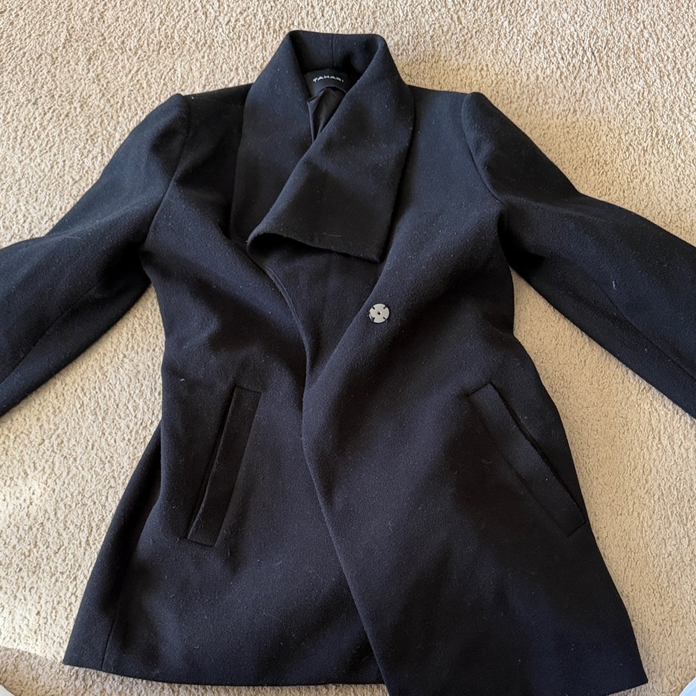 Elegant Black Women's Coat